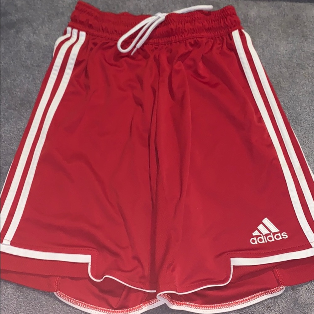 Red Adidas Shorts